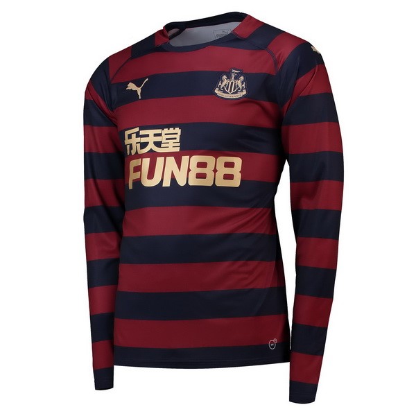 Camiseta Newcastle United 2ª ML 2018-2019 Rojo